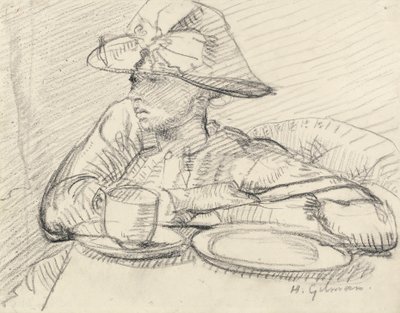 Portrait of Mary L. by Harold Gilman